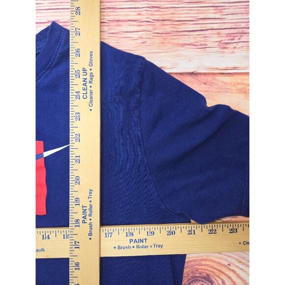 Nike USA Mens Big Swoosh T-Shirt Large Blue - Picture 7 of 7